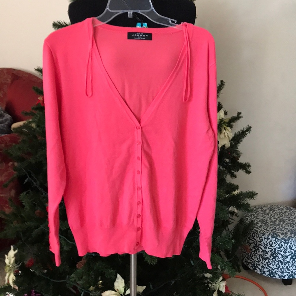 Cardigan tag 2X , not a true size,fits L/XL